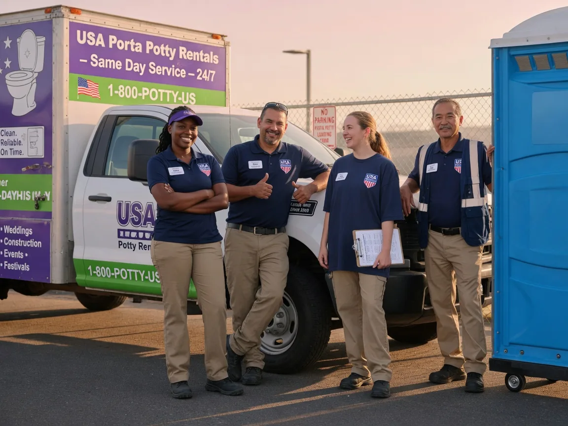 Porta Potty Rental company in Middlesex, NY